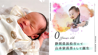 プロフィールムービー　モノクロームの新郎パート