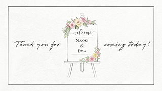 プロフィールムービー　スケッチのオープニング導入部①